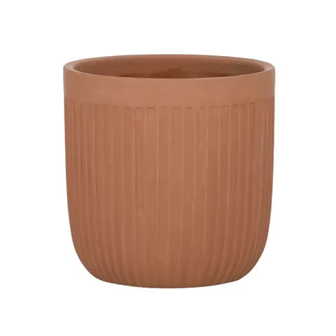 CADEL CEMENT POT 20X20CM TAN Sydney's Plant Market