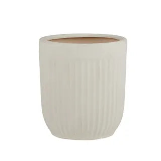JENSEN IVORY CERAMIC POT Sydney's Plant Market