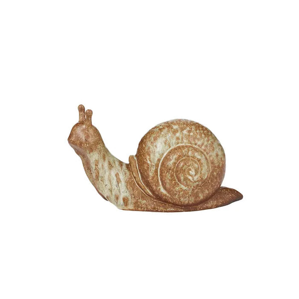 SAM SNAIL CERAMIC SCULPTURE 23X11X14CM Sydney's Plant Market