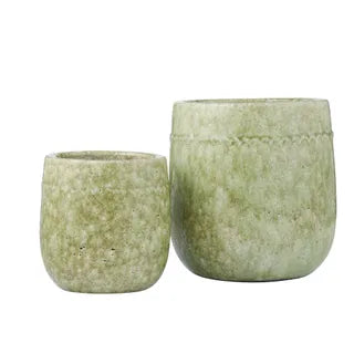 TOLDEO PISTACHIO CERAMIC POT