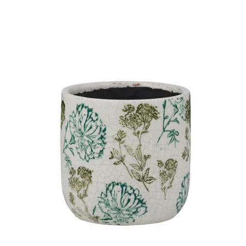 PROVENCE CERAMIC POT 14.5X14.5CM