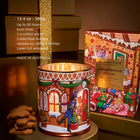GLASSHOUSE CANDLE 380G - GINGERBREAD HOUSE