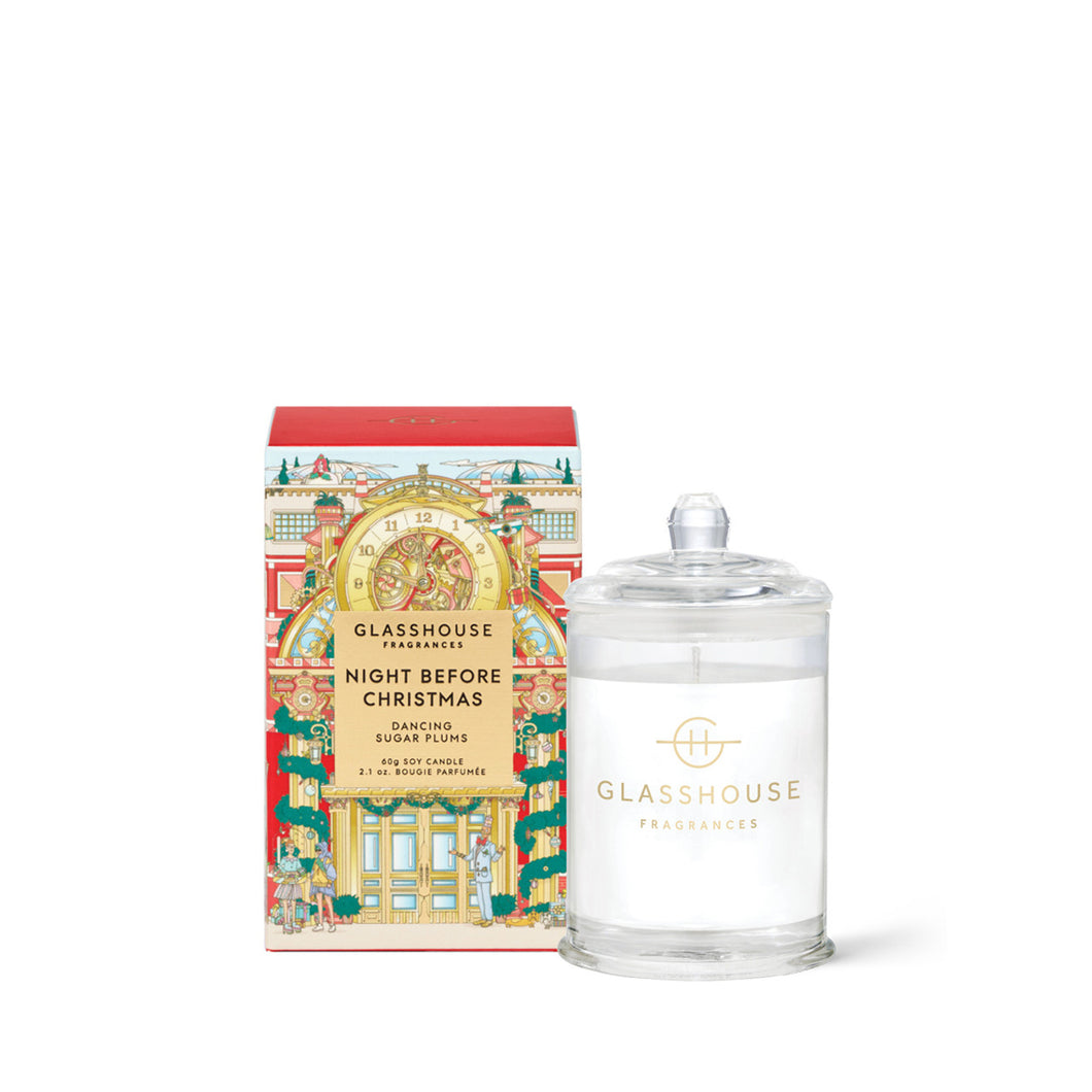 GLASSHOUSE NIGHT BEFORE CHRISTMAS CANDLE 60G