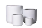 HOIAN WHITE CYLINDER POT