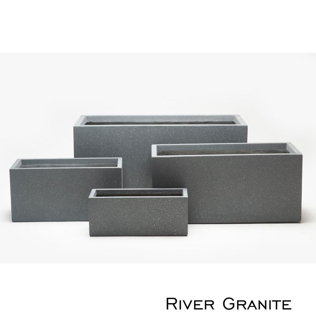 WINDARRA FIBRECLAY PLANTER GREY TERRAZZO