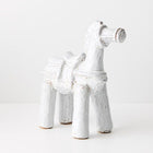 INDIANNA HORSE WHITE 20CMX21.5CM Sydney's Plant Market