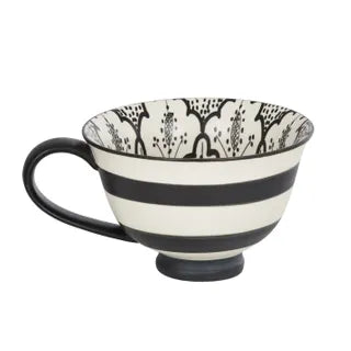 ALEAH CER JUMBO TEACUP 16X12X8.5CM BLACK