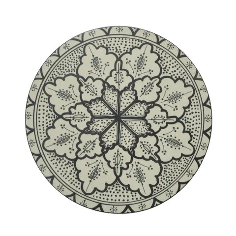 ALEAH CERAMIC CHEESE BOARD 34X34CM BLACK