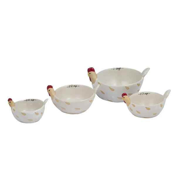 CHARLIE S/4 MEASURING CUPS 14.5X11X11CM
