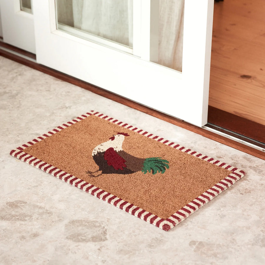 HEN DOORMAT 45X75CM