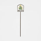 SET OF 8 CAST IRON HERB GARDEN STAKES