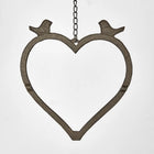 HANGING HEART BIRD FEEDER
