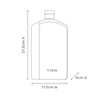 AL.IVE BODY 1L WASH REFILL - GREEN PEPPER & LOTUS