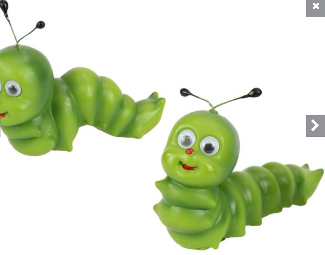 7cm Cute Caterpillar with Googley Eyes