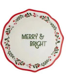 BERRY CHRISTMAS CERAMIC BOWL