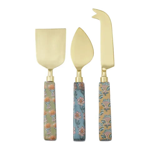 BAGRU SET OF 3 S/STEEL CHEESE KNIVES Sydney's Plant Market