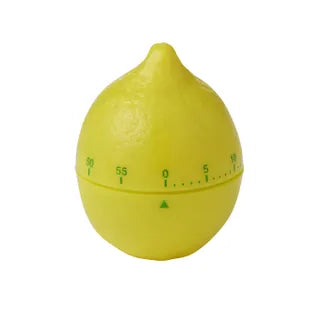 LEMON PLASTIC 60MIN TIMER 6X7.8CM