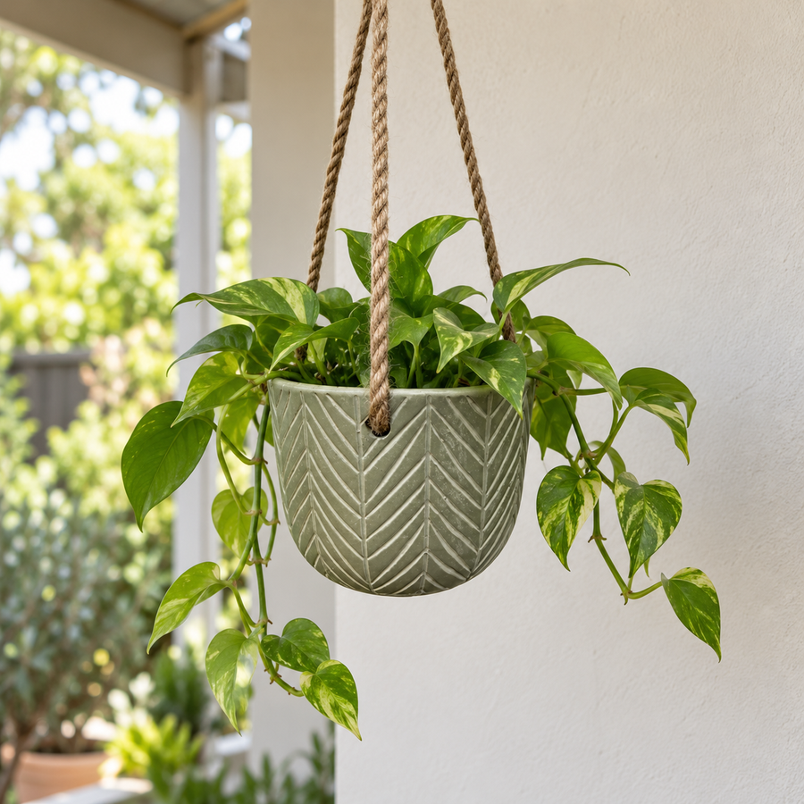 IMEZ HANGER OLIVE POT