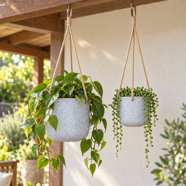 CARLA SAPPHIRE HANGING POT
