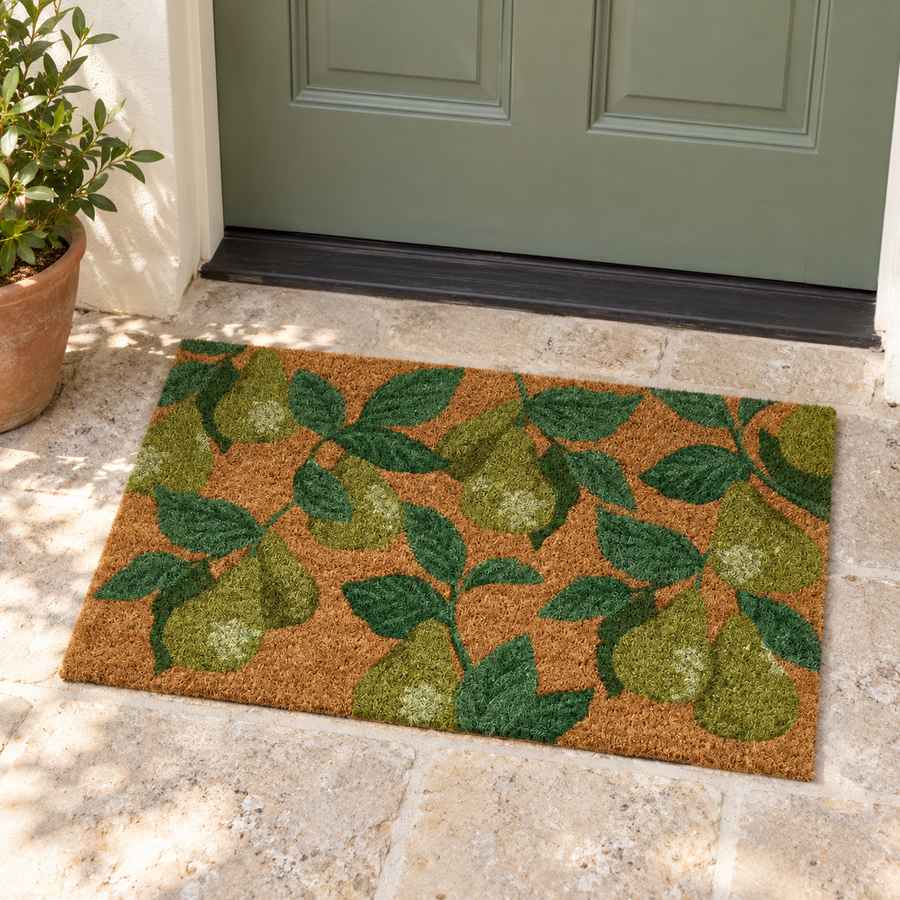 PEAR TREE DOORMAT 45X75CM