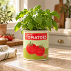 PRODOTTO CERAMIC POT 11.5X13CM GRN/RED