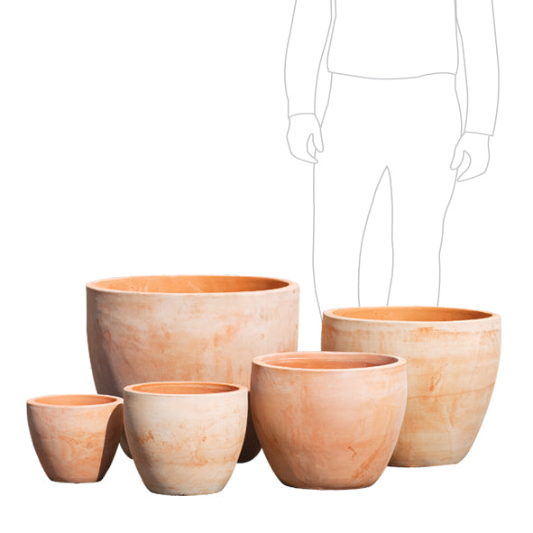 TERRACOTTA EGG POT