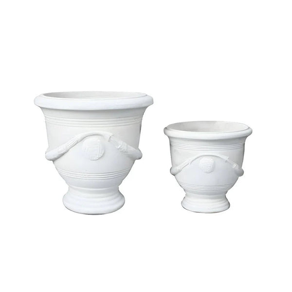 VILLA URN - WHITE Sydney's Plant Market
