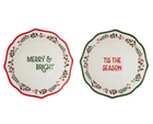 BERRY CHRISTMAS CERAMIC BOWL