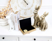 Load image into Gallery viewer, CHAMPAGNE SITTING HARE
