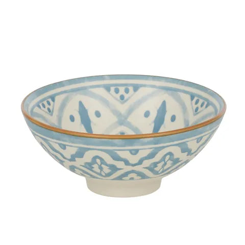 ALEAH CERAMIC BOWL 12X12X5CM BLUE Sydney's Plant Market