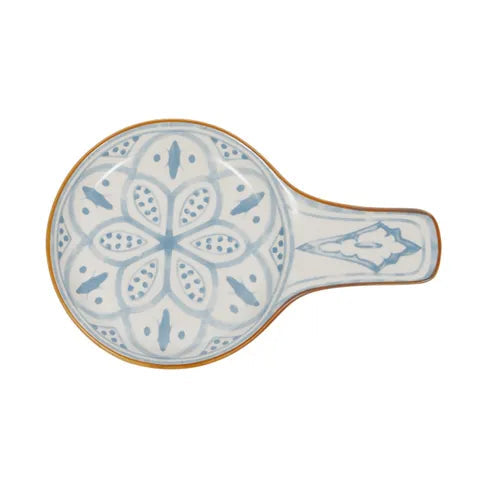 ALEAH CERAMIC SPOON REST 14X22CM BLUE Sydney's Plant Market