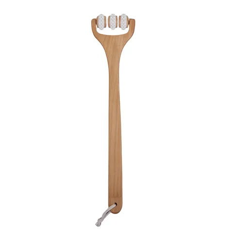 BATHE MASSAGE ROLLER 43X9.5X3CM NATURAL