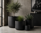 HOIAN CYLINDER BLACK POT