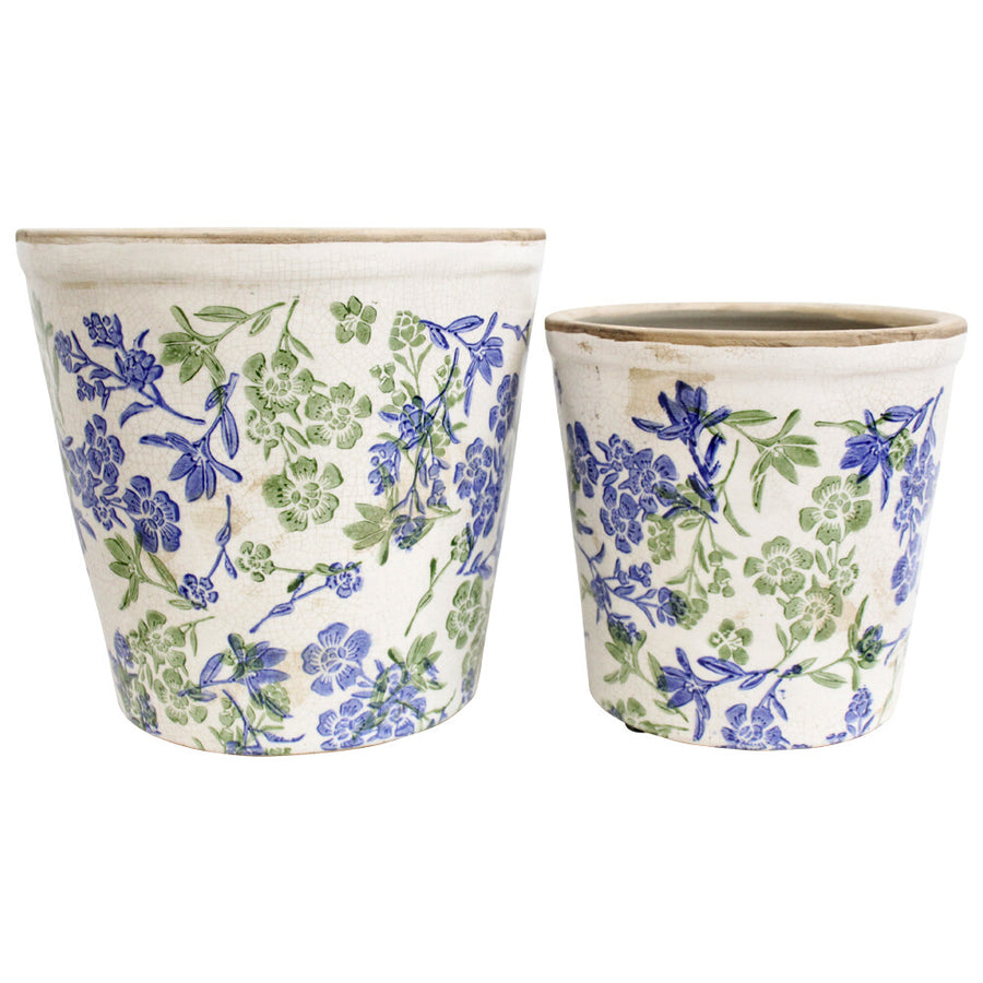 PLANTER BOTANICAL BLUE