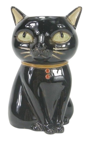 CAT PLANTER BLACK Sydney's Plant Market