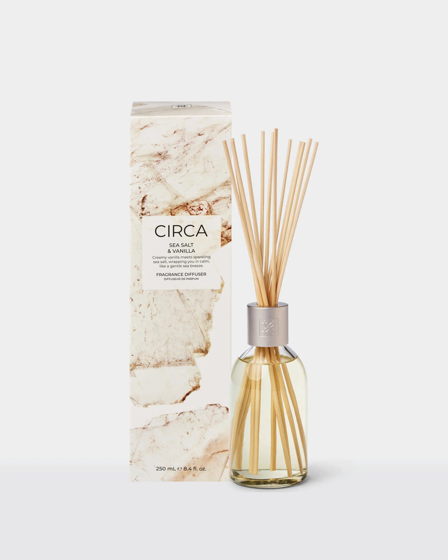CIRCA 250ML FRAGRANCE DIFFUSER - SEA SALT & VANILLA