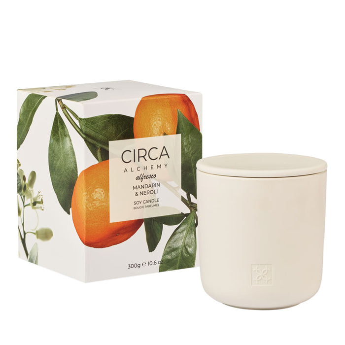 CIRCA 300G CANDLE - ALCHEMY - MANDARIN & NEROLI