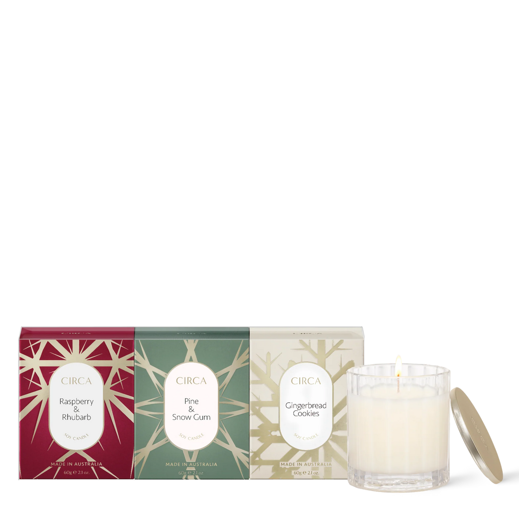 MINI CANDLE TRIO 3x60g Soy Candles