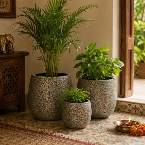 LUXE BRONZE PLANTER