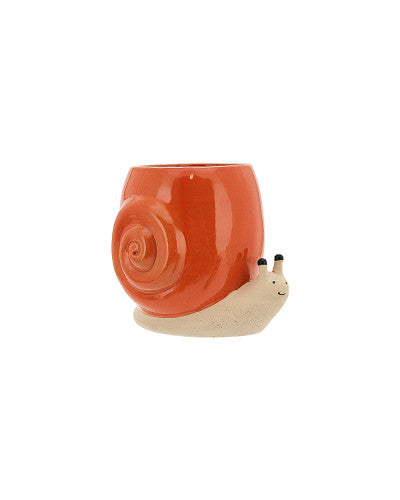 POT SNAIL - ORANGE