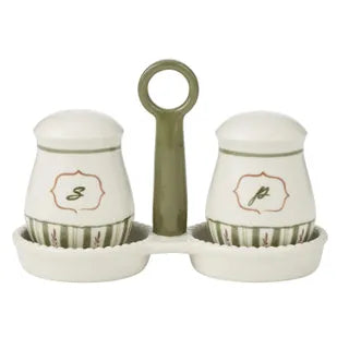 DOLCE VITA CERAMIC SALT & PEPPER SET Sydney's Plant Market