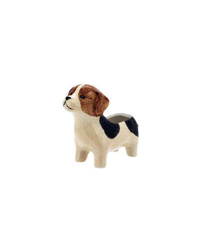 BEAGLE PUPPY POT PLANTER