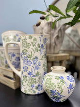 Load image into Gallery viewer, BOTANICAL BLUE JUG
