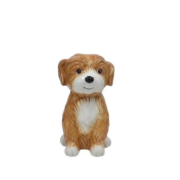 FRIENDLY DOG PLANTER POT