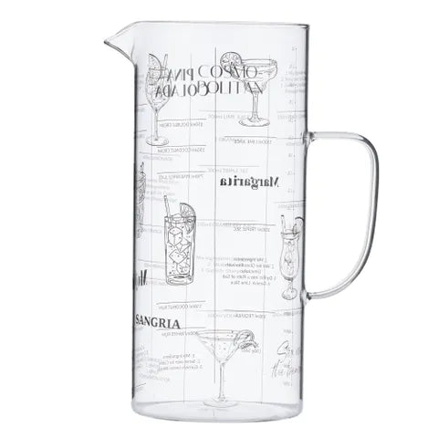 MAKE ME A COCKTAIL GLASS JUG 11X25CM