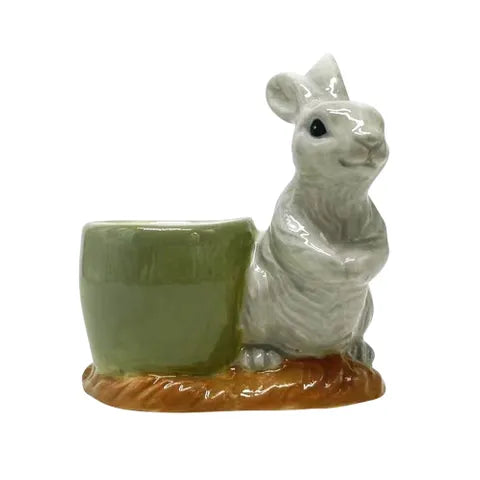 HOP CERAMIC EGG CUP 12X6X7CM