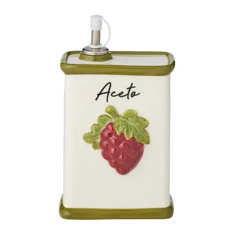 UVA CERAMIC VINEGAR BOTTLE