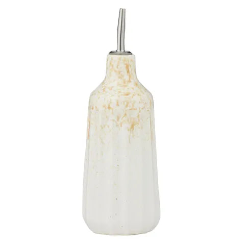 STUDIO CER OIL BOTTLE 8.5X25CM NOUGAT