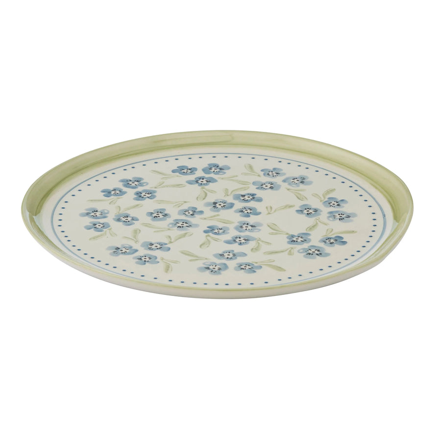 OLGA CERAMIC ROUND PLATTER