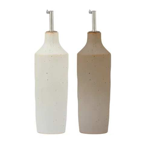 FRANCIS CER OIL/VIN BOTTLE 7X26CM